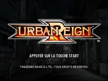 Urban Reign (Japan) screen shot title